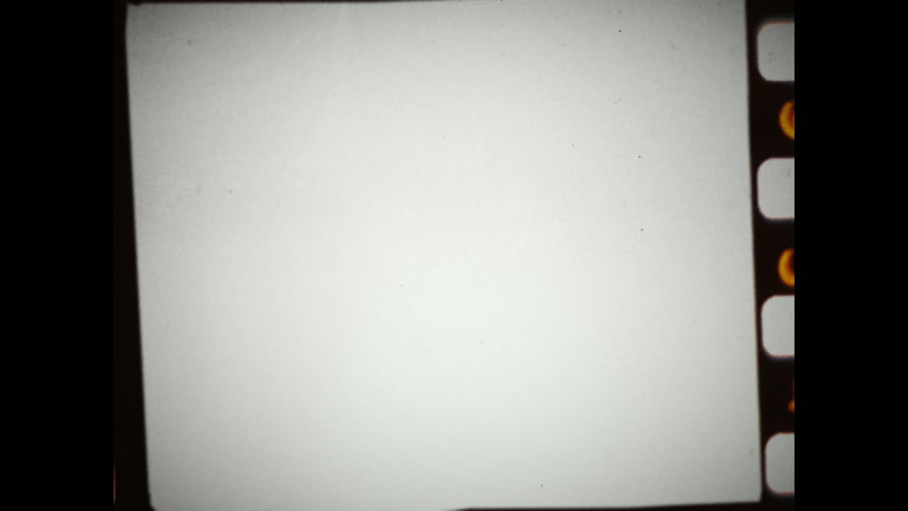 Real 35mm 4x3 film frame overlay - dirty and old