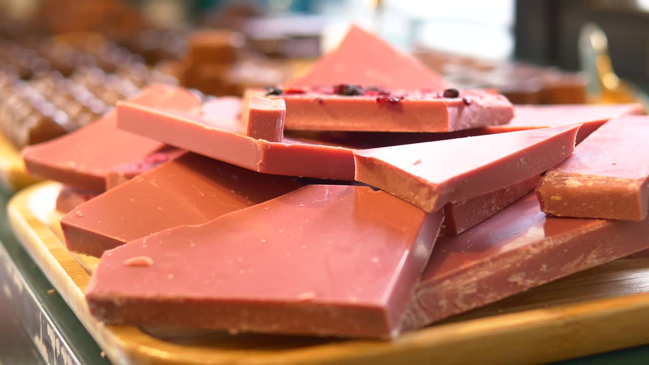 Pink Chocolate Bars
