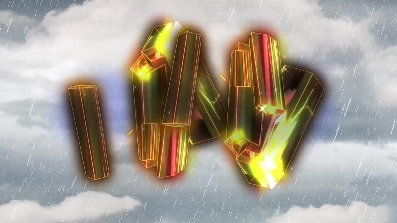 녹색 배경 위에 움직이는 녹색 다이아몬드에 대한 네온 다이아몬드의 애니메이션