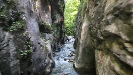 Walking-Canyon-River-Aerial-Drone-1