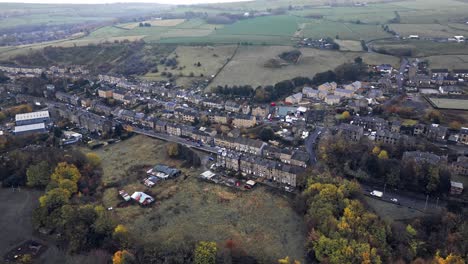 Pueblo-Industrial,-Pueblo-En-El-Corazón-De-Las-Colinas-De-Los-Peninos-De-Yorkshire