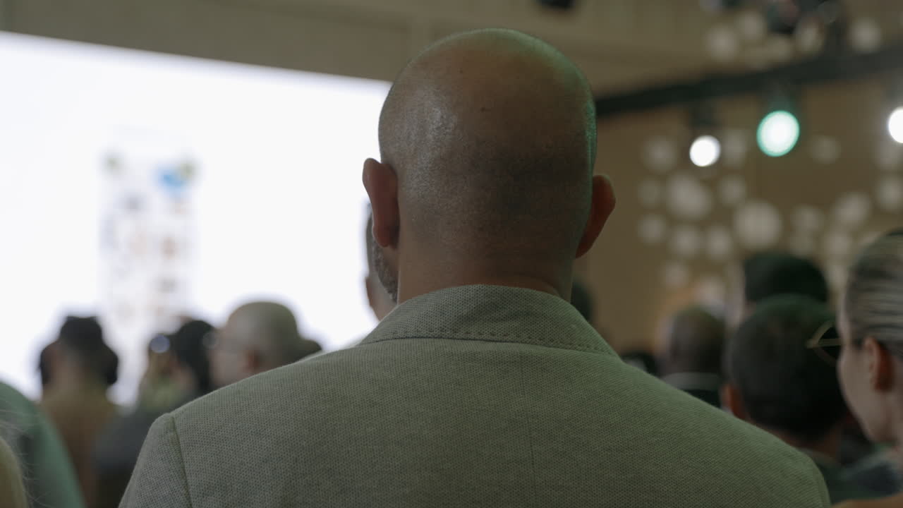 audiencia en una conferencia