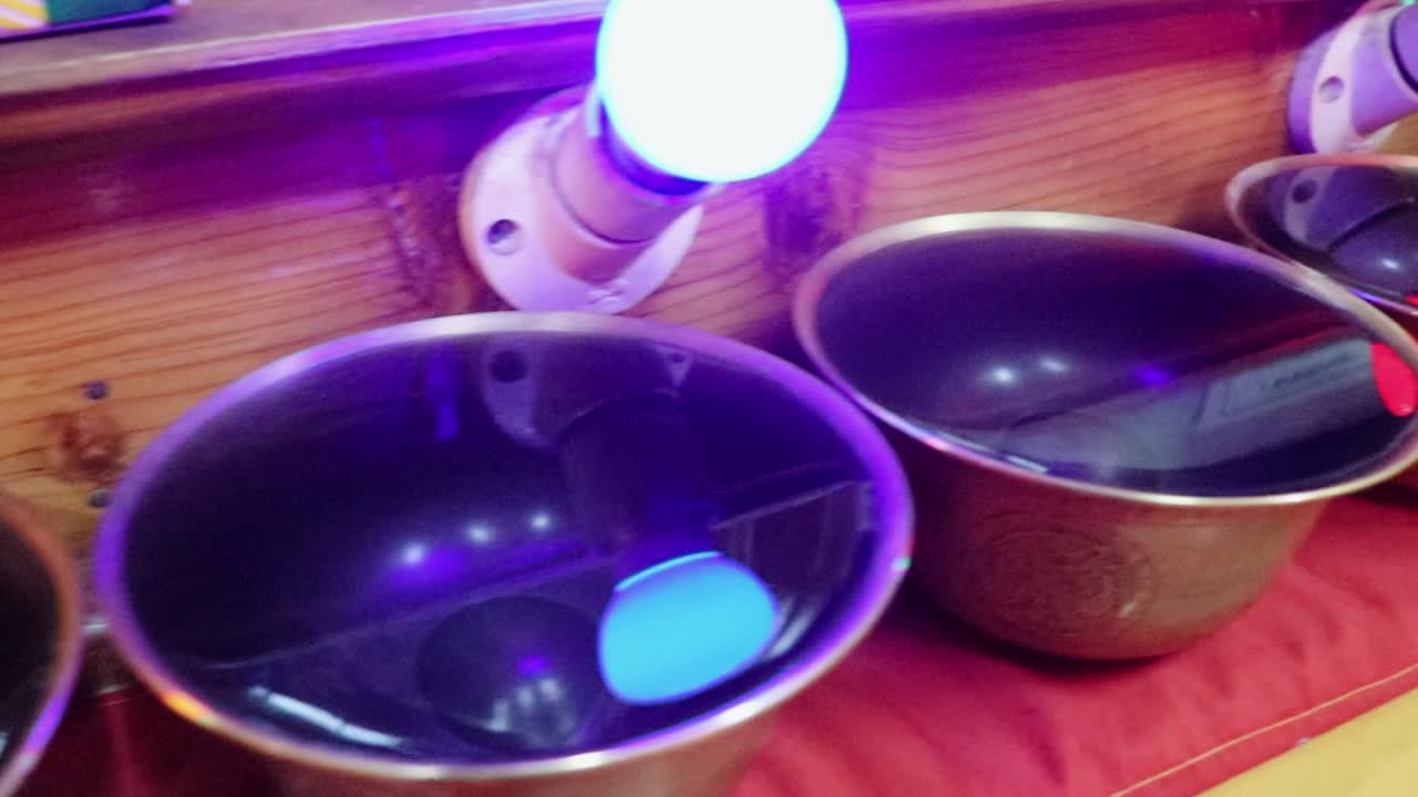 monasterio budista calma objeto vista por la mañana desde un ángulo plano