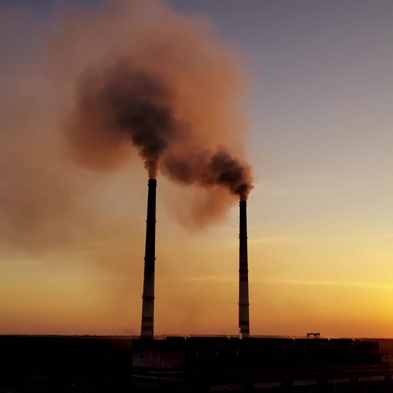 Industry Landscape Increasing Air Pollution