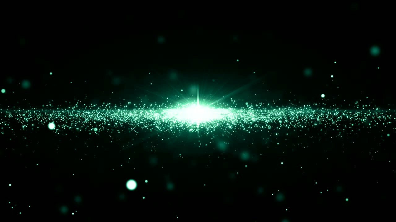 입자 먼지 추상적인 빛 보케 모션 제목 영화적 배경 루프