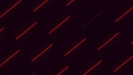 Rote-Neonlinien-In-Reihen-Auf-Schwarzem-Farbverlauf