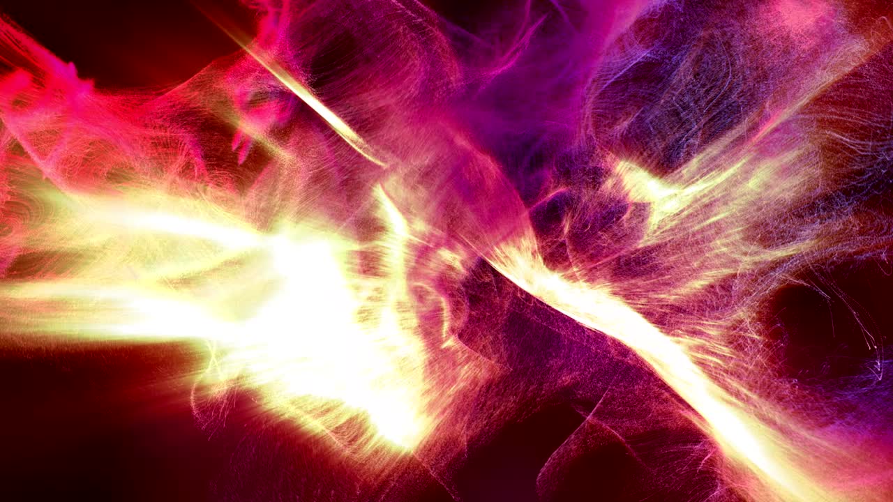 hermosas partículas en 4k. bucle sin costuras.