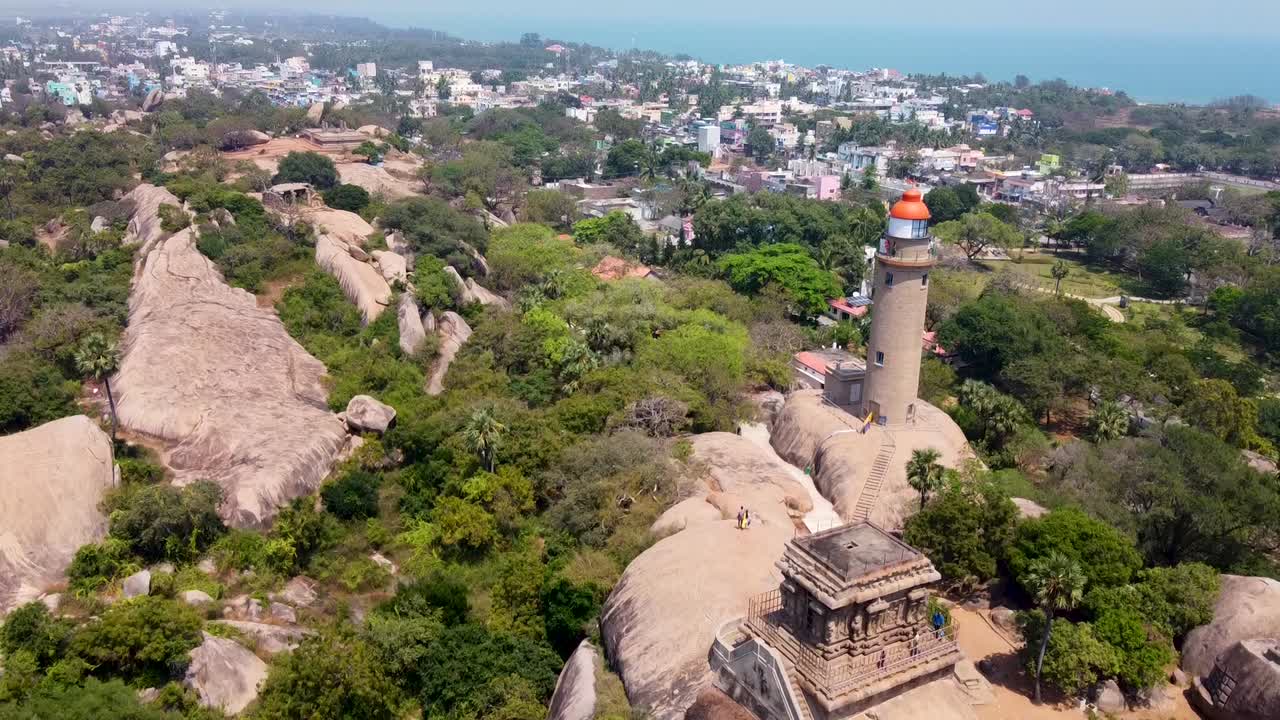 faro de mahabalipuram, tamil nadu, india