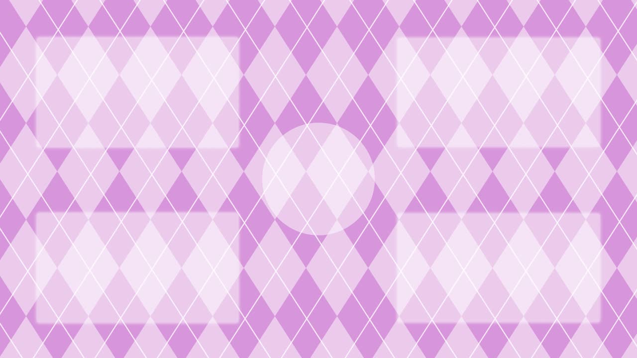 gráficos de movimiento de la pantalla de finalización de la tarjeta de finalización del patrón de argyle