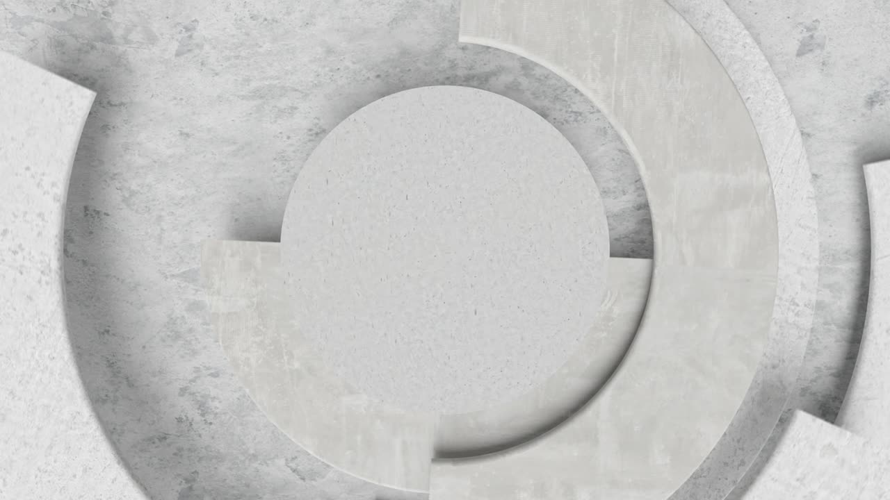 fondo geométrico circular de hormigón gris abstracto