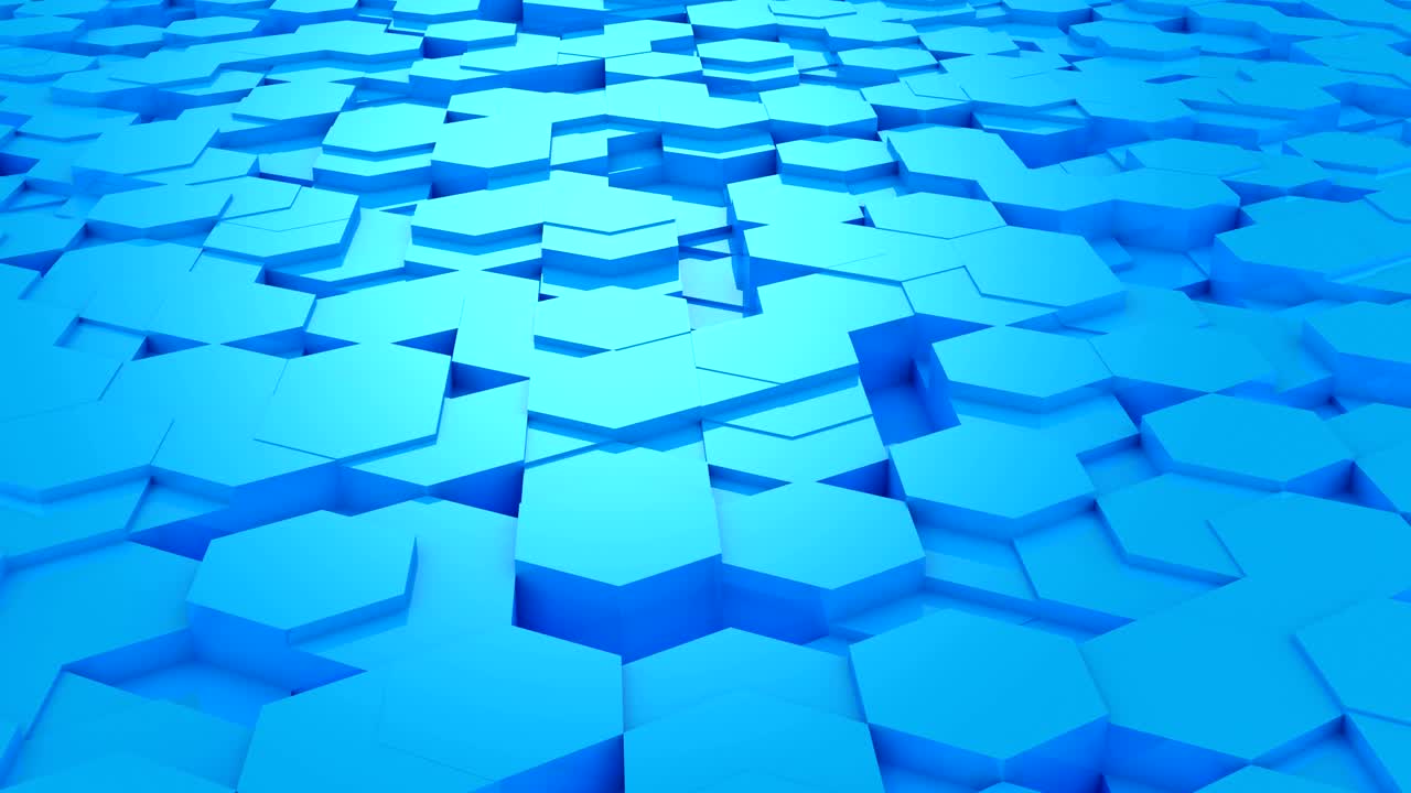 el fondo de los hexágonos