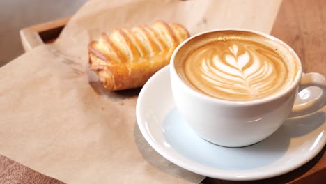 coffee and pastry