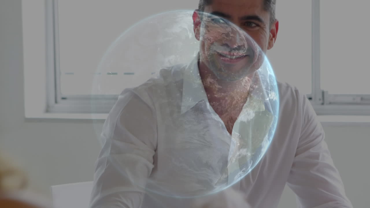 un acuerdo de negocios casual, un apretón de manos