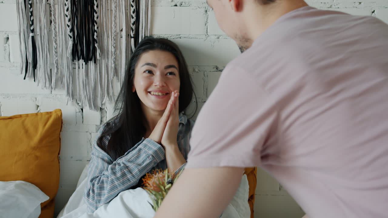 Romantic Morning Surprise