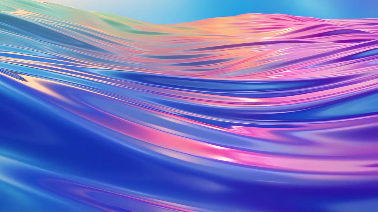 Abstract Fluid Motion Background 4K