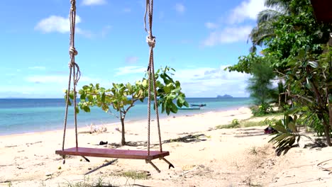 swing on the beach