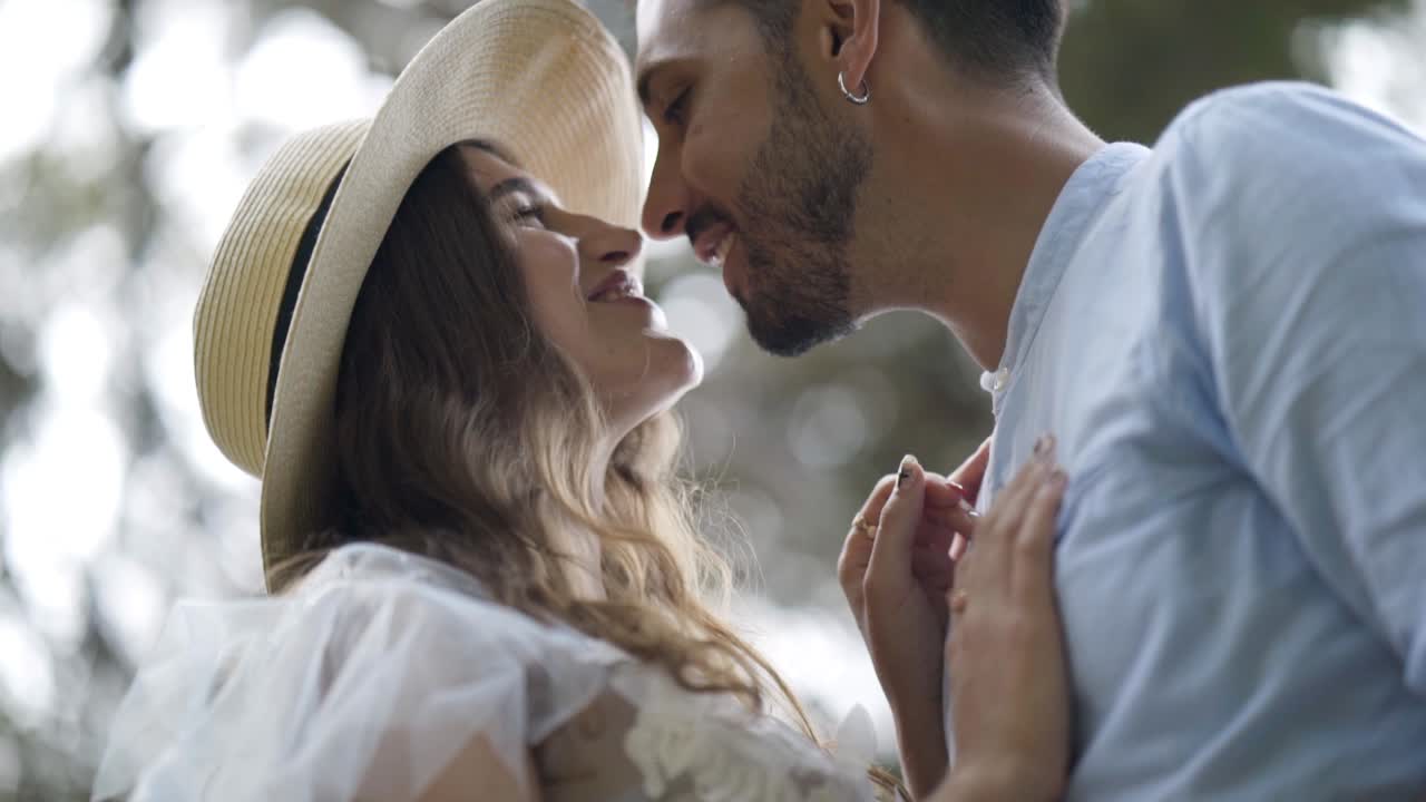 Couple in Love Outdoors