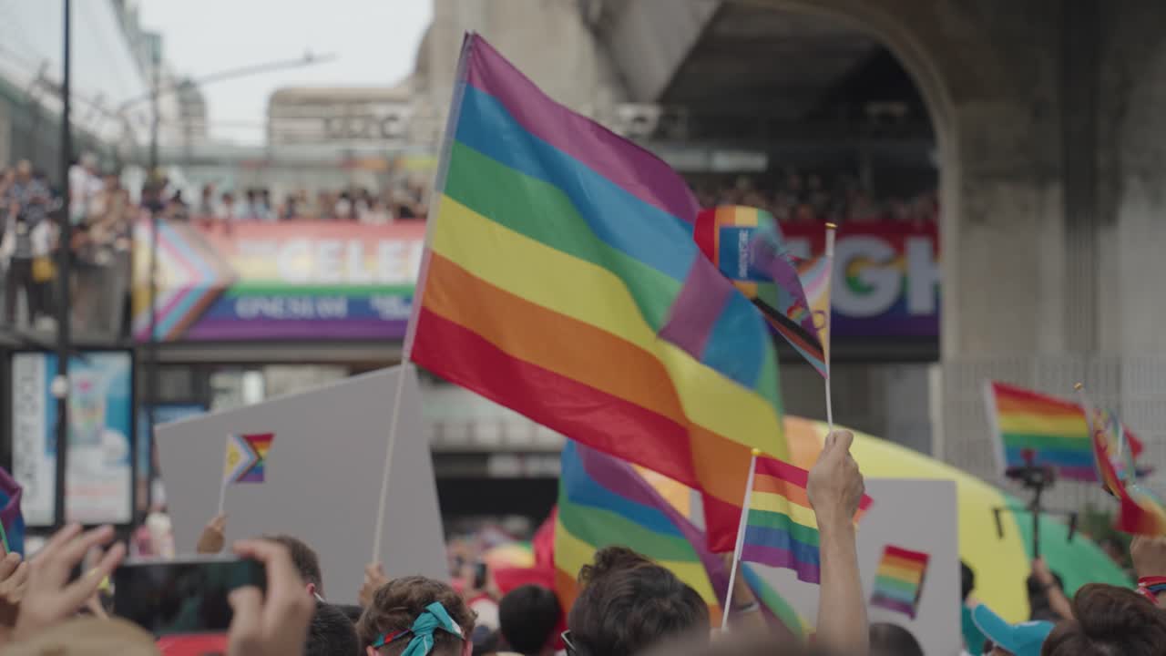 Pride Parade Demonstration