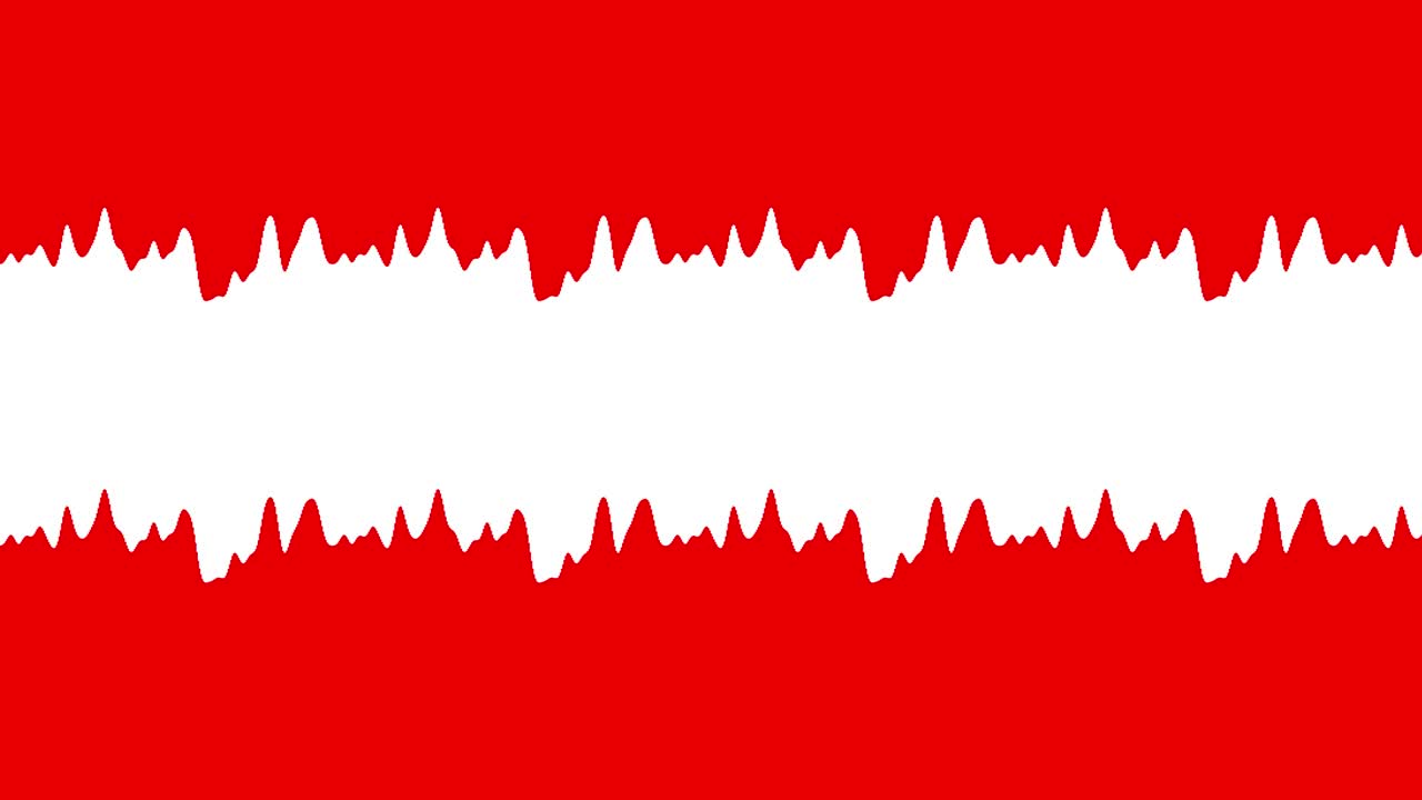 Fine wave loop material animation motion graphics