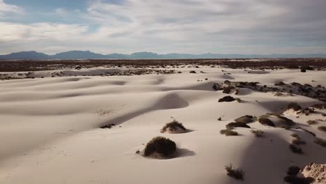 Aerial-Over-The-Desert-At-White-Sands-National-Monument-In-New-Mexico-2