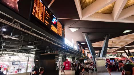 travelers navigate bustling turin train station