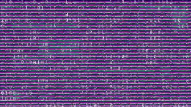 Animation of data processing over interference