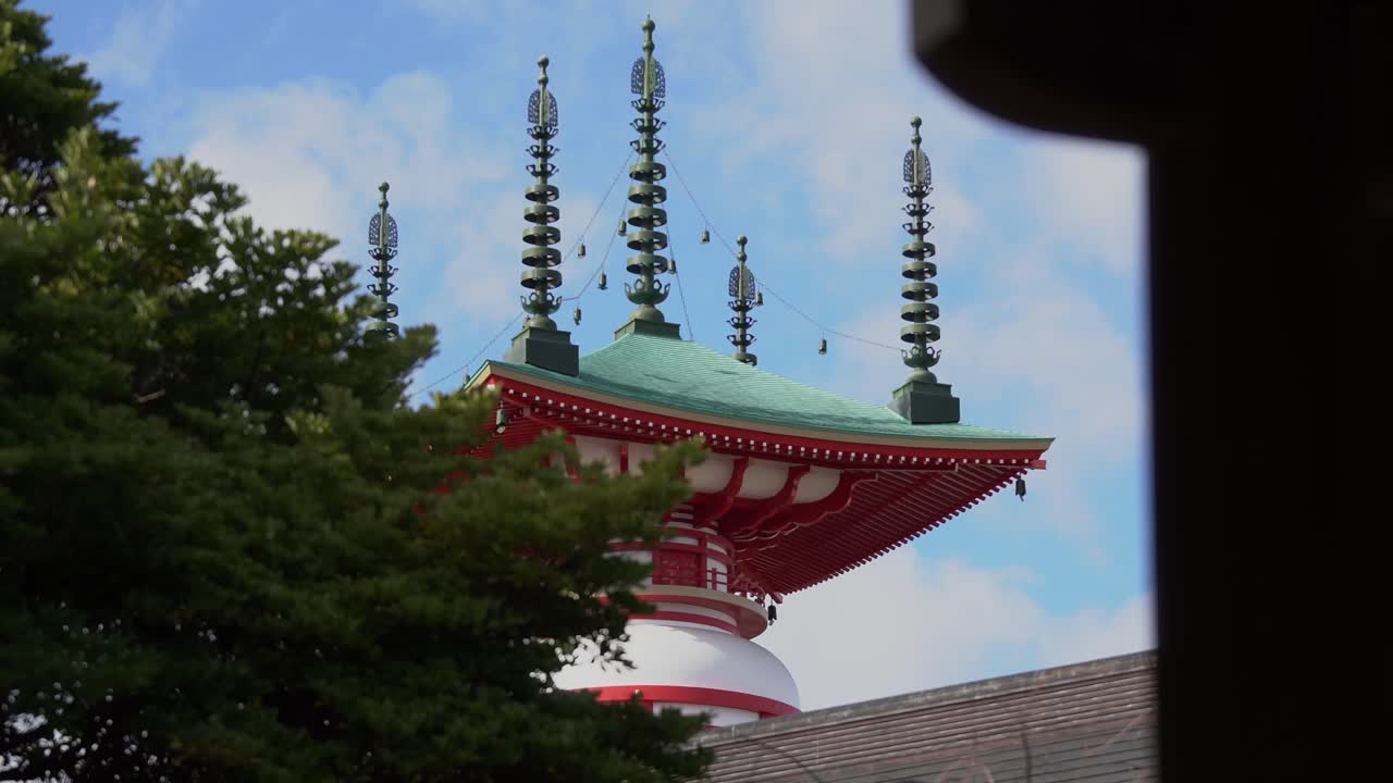 Tháp Kotoku-in Yugi - Tháp Đỏ ở thành phố Toyoake (tỉnh Aichi, Nhật Bản)