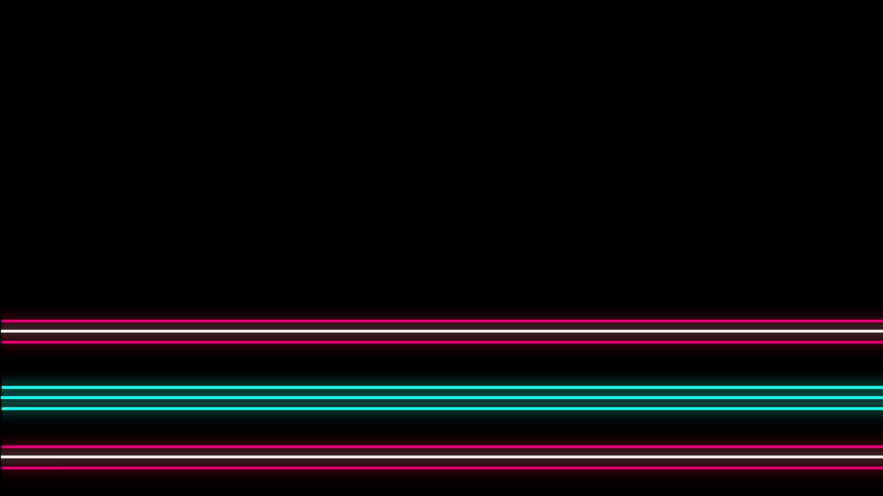 Geometric shapes on black background