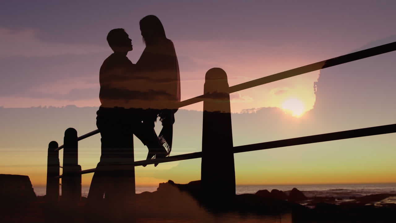 휴가 중인 부부