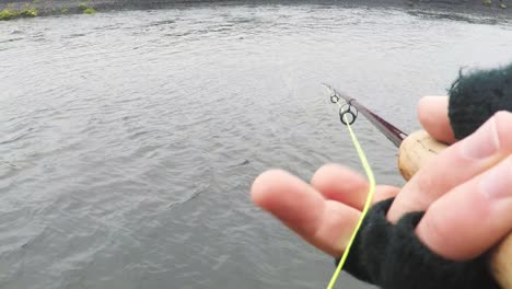 slow motion flyfishing in iceand-1