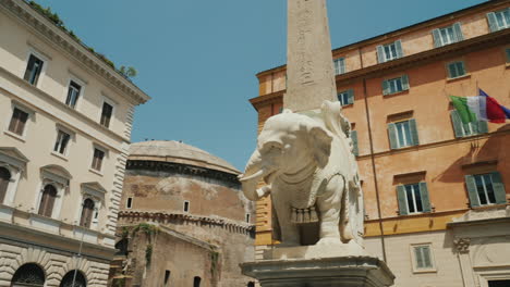 berninis elephant piazza della minerva rome