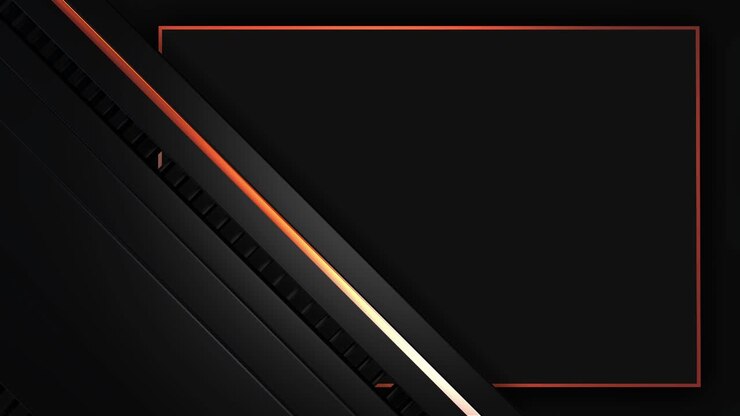 Abstract Black Geometric Background Design