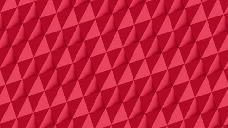 red triangle pattern background