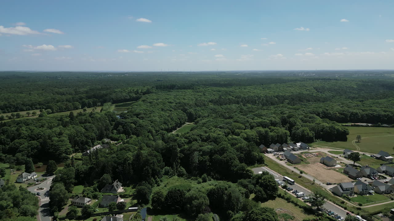 Paimpont municipality in Ille-et-Vilaine department, Brittany in France