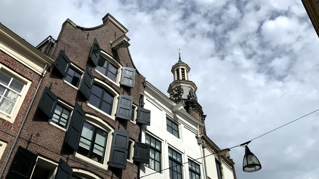 오래 된 건축 건물 및 zutphen, 네덜란드에서 교회