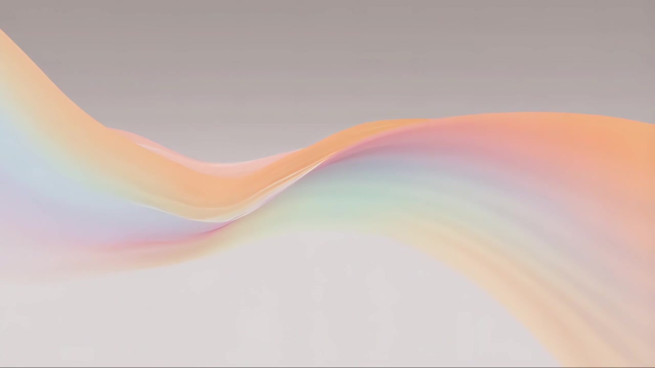 Minimal Abstract Wave Motion Background 4K