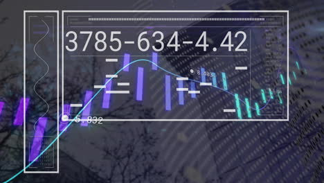 Animation-Des-Vorhängeschlosssymbols-über-Dem-Bildschirm-Mit-Datenverarbeitung