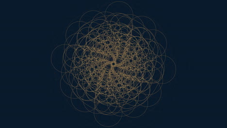 Präzision-Und-Symmetrie,-Kompliziertes-Spiralmuster-In-Schwarz-Und-Weiß
