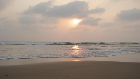 sea-waves-slow-motion-on-beach-evening