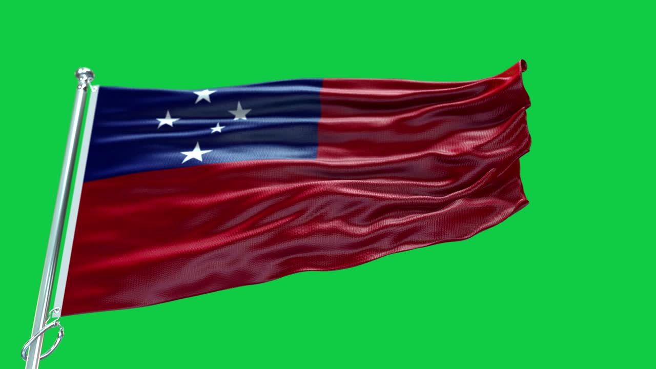 사모아의 발 - 사모아 발 높은 세부 사항 - 국가 발 사모아 파동 패턴 loopable 요소