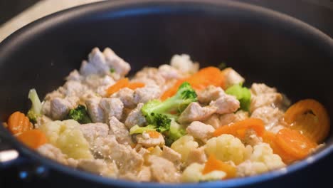 chicken stir-fry with vegetables