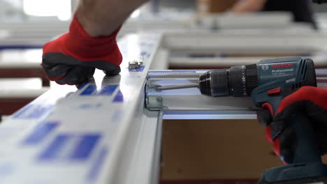 proceso de fabricación de marcos de ventanas de pvc de precisión