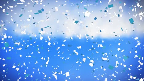 White-and-blue-confetti-falling