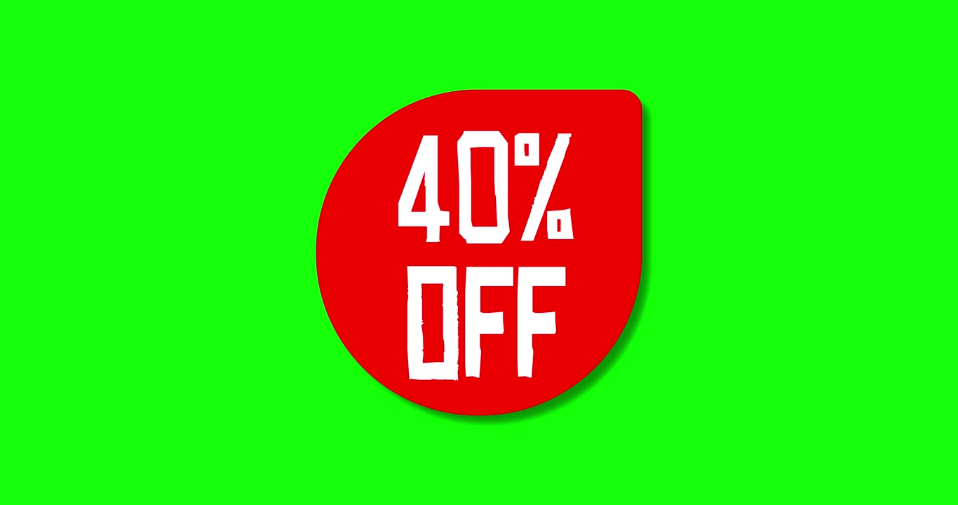 Set of different offers discounts price labels