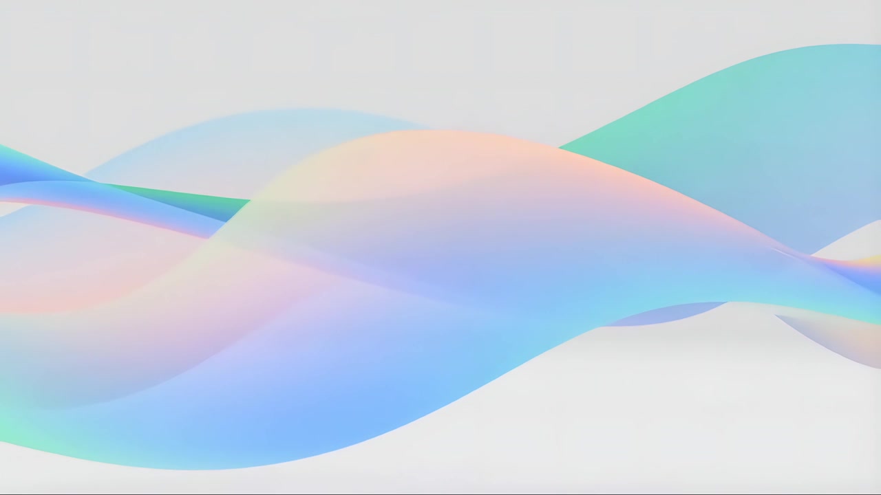Minimal Abstract Wave Motion Background 4K