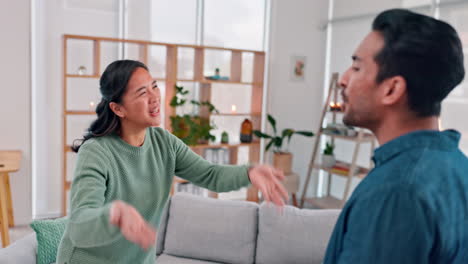 Pareja,-Pelea-Y-Enojo-Con-Estrés-Y-Conflicto