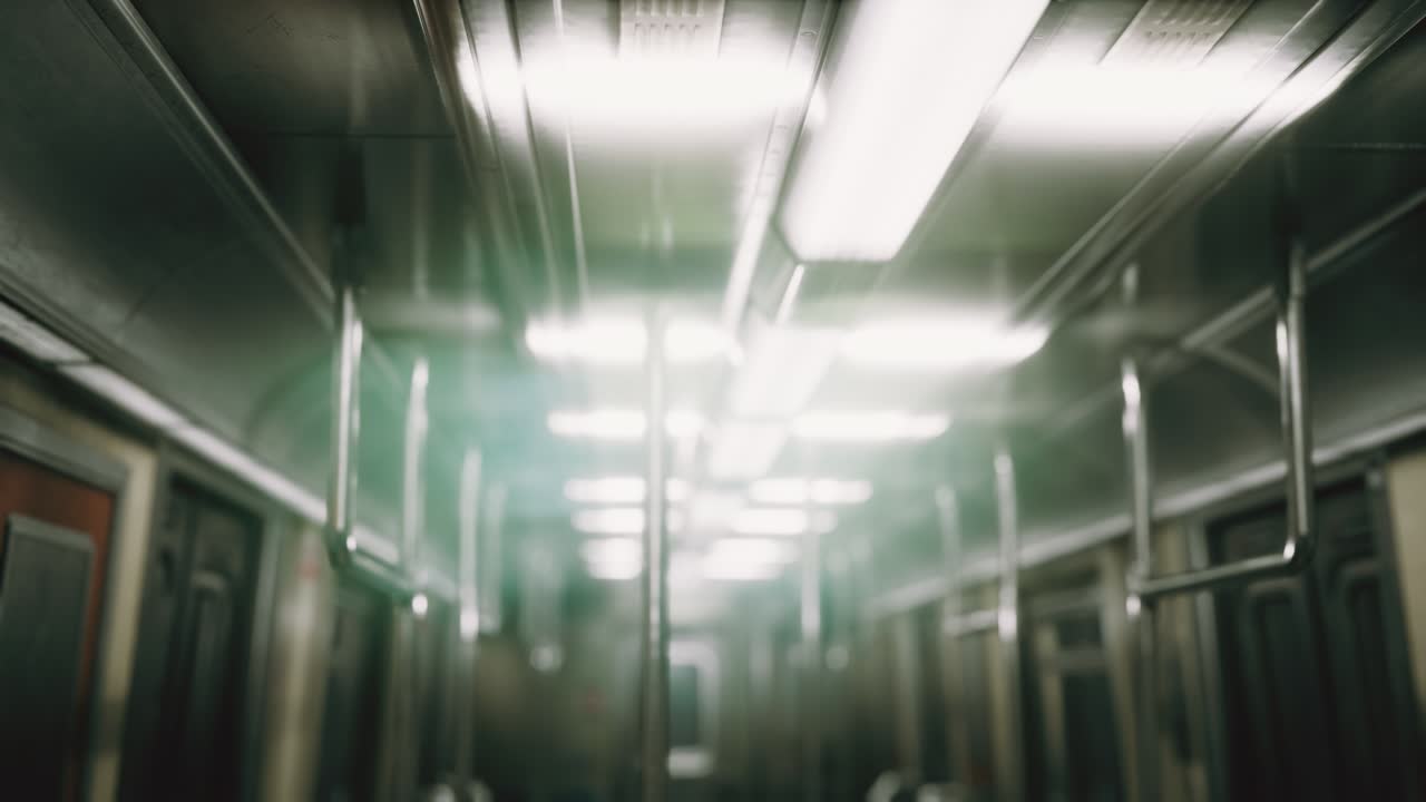 вагон метро в сша пуст из-за эпидемии коронавируса covid-19