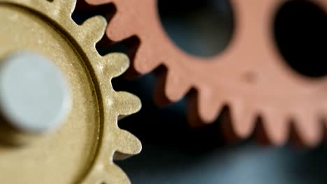 razonamiento, ideas, concepto - ruedas de mecanismo girando, trabajando