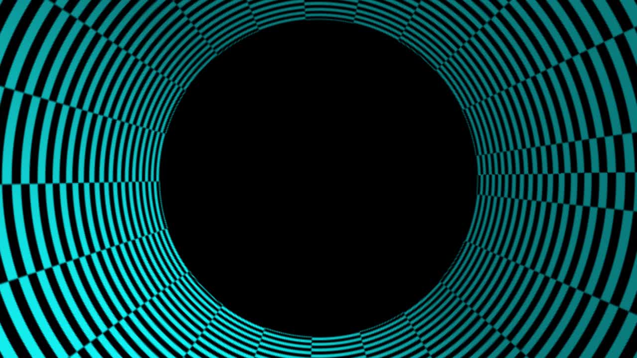 el patrón del túnel animación avanzada gráficos de movimiento