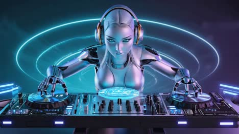 robot dj